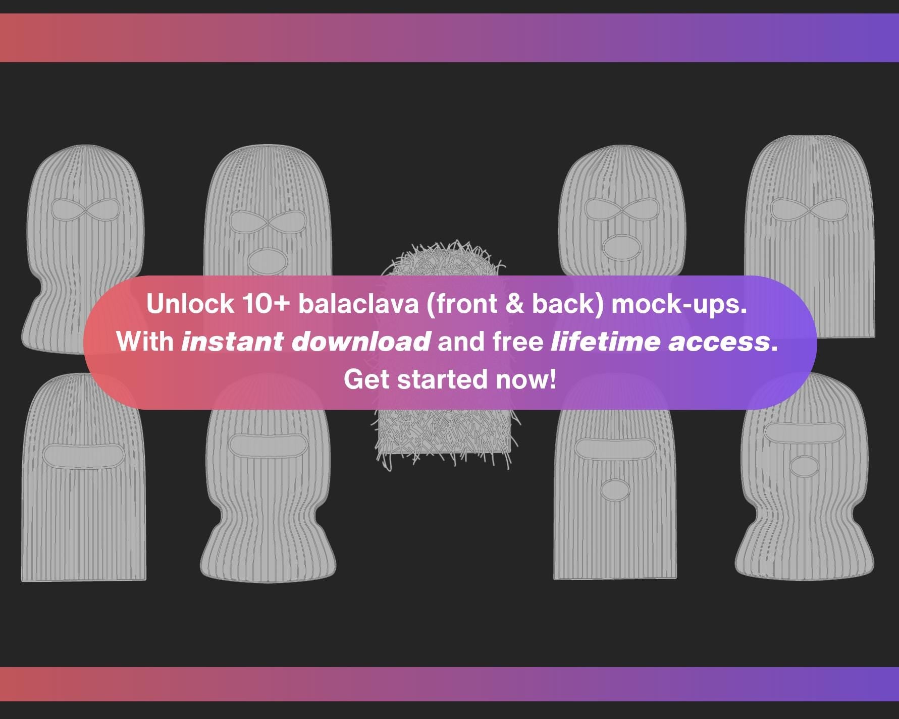 Balaclava/Ski Masks Bundle