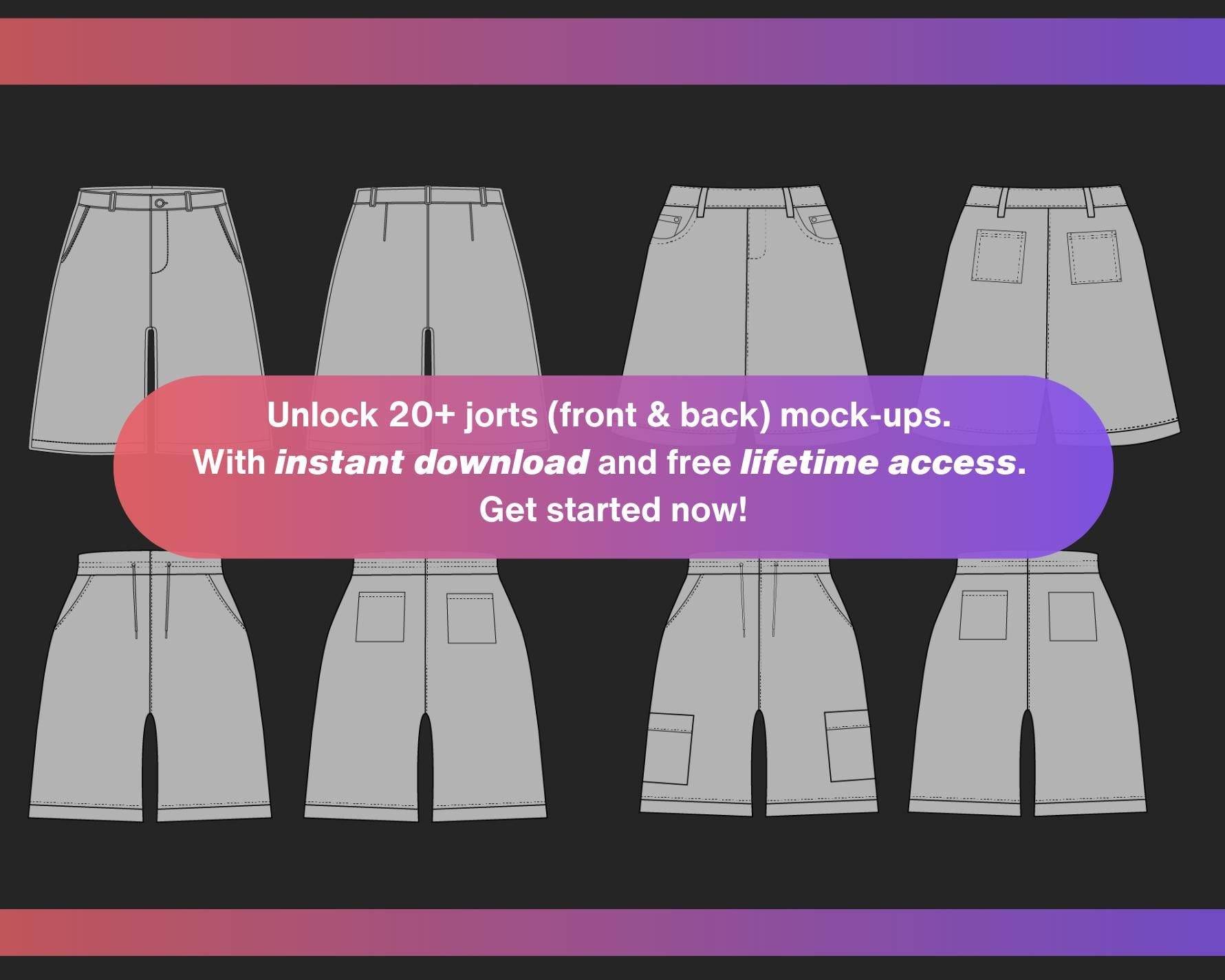 Jorts Mockups Bundle