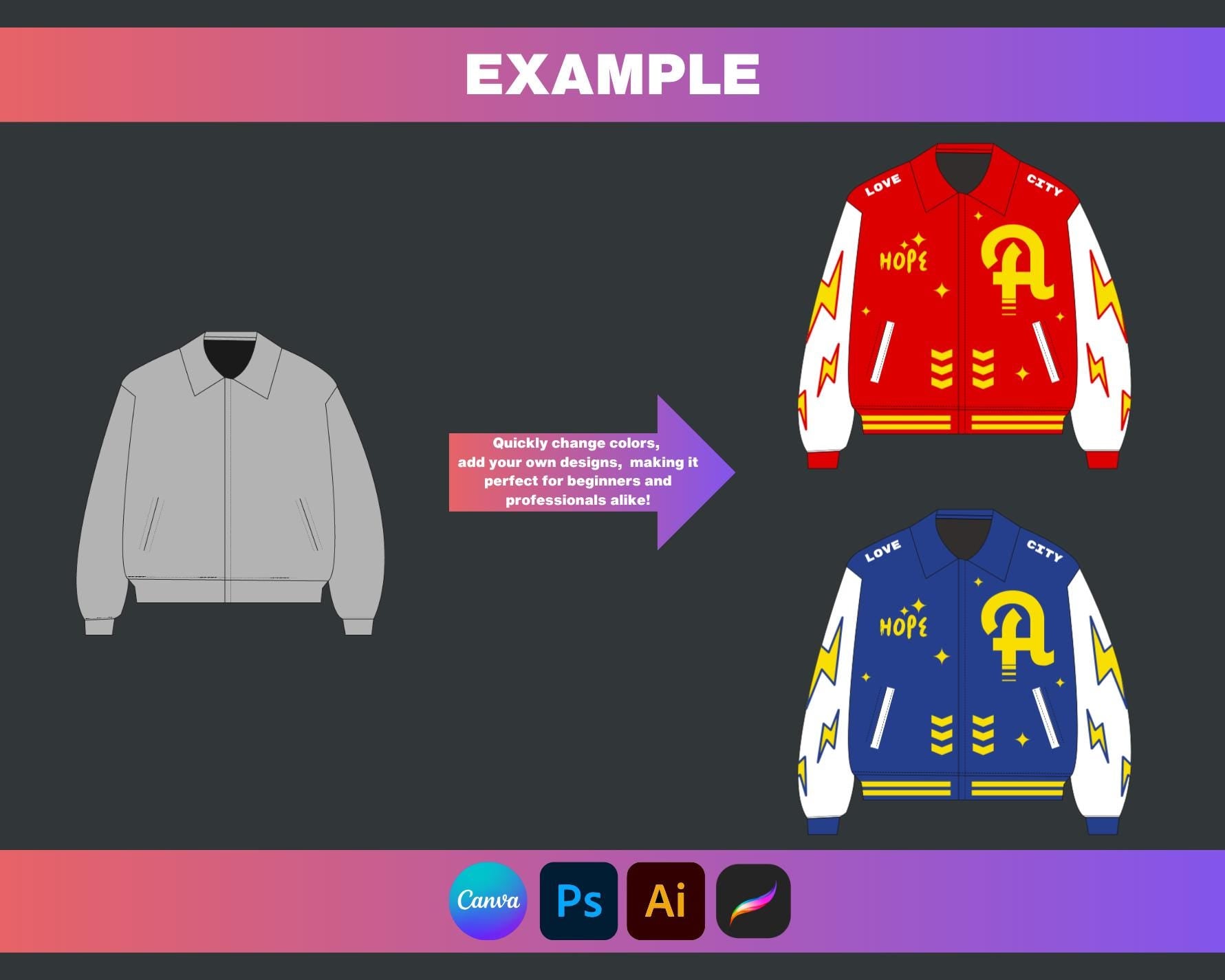 Jackets Mockups Bundle