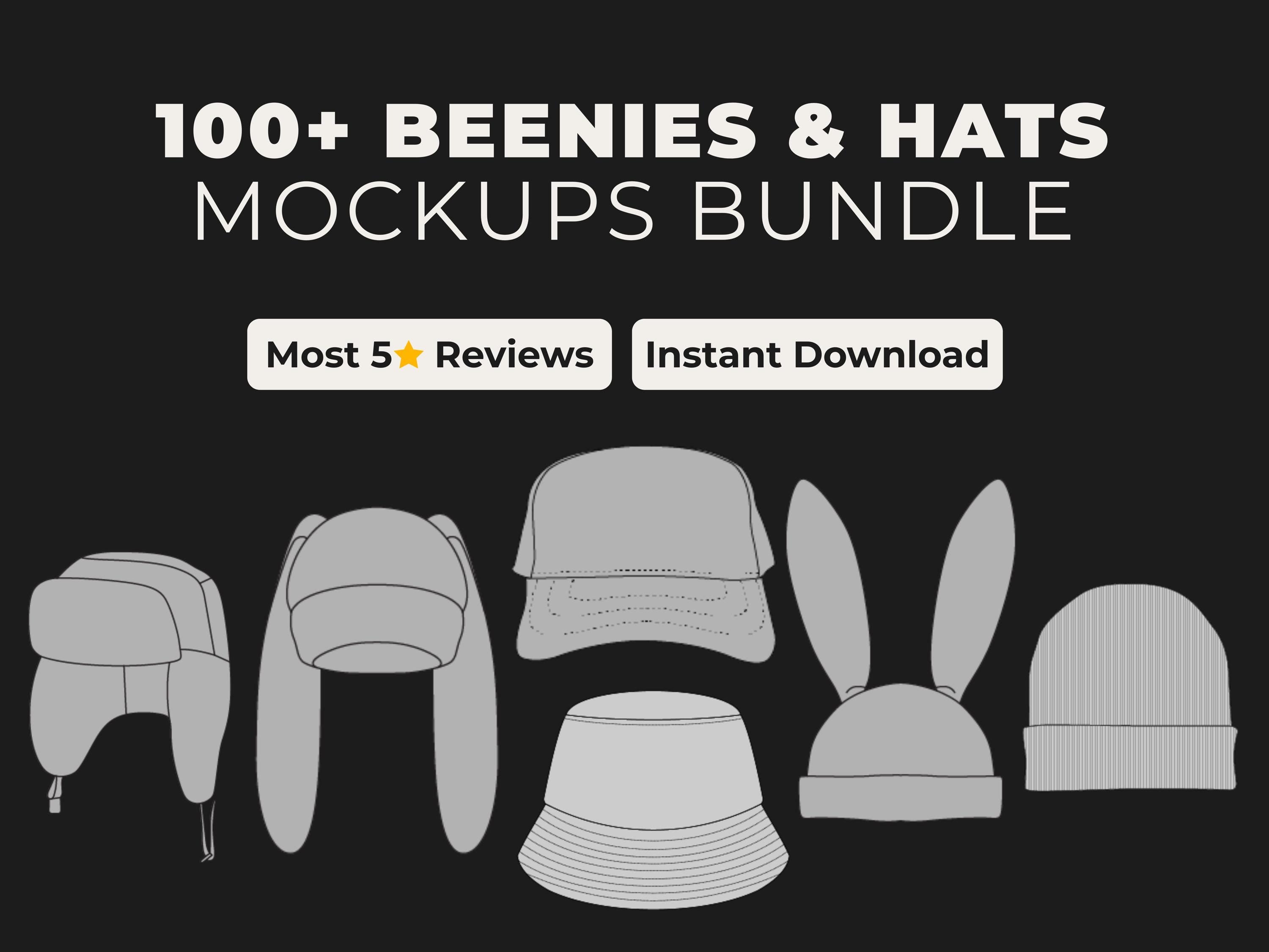 Headwears Mockups Bundle
