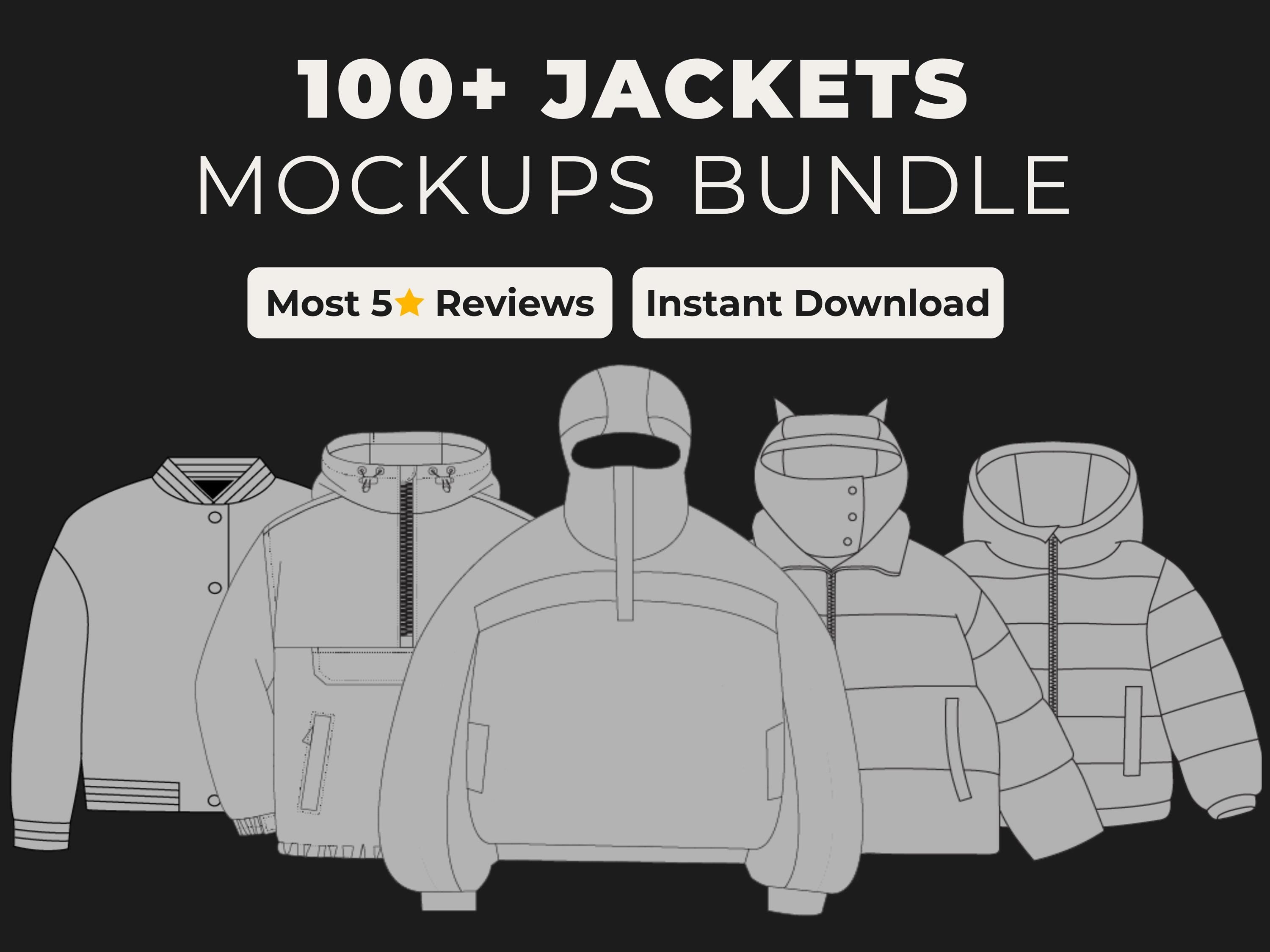 Jackets Mockups Bundle