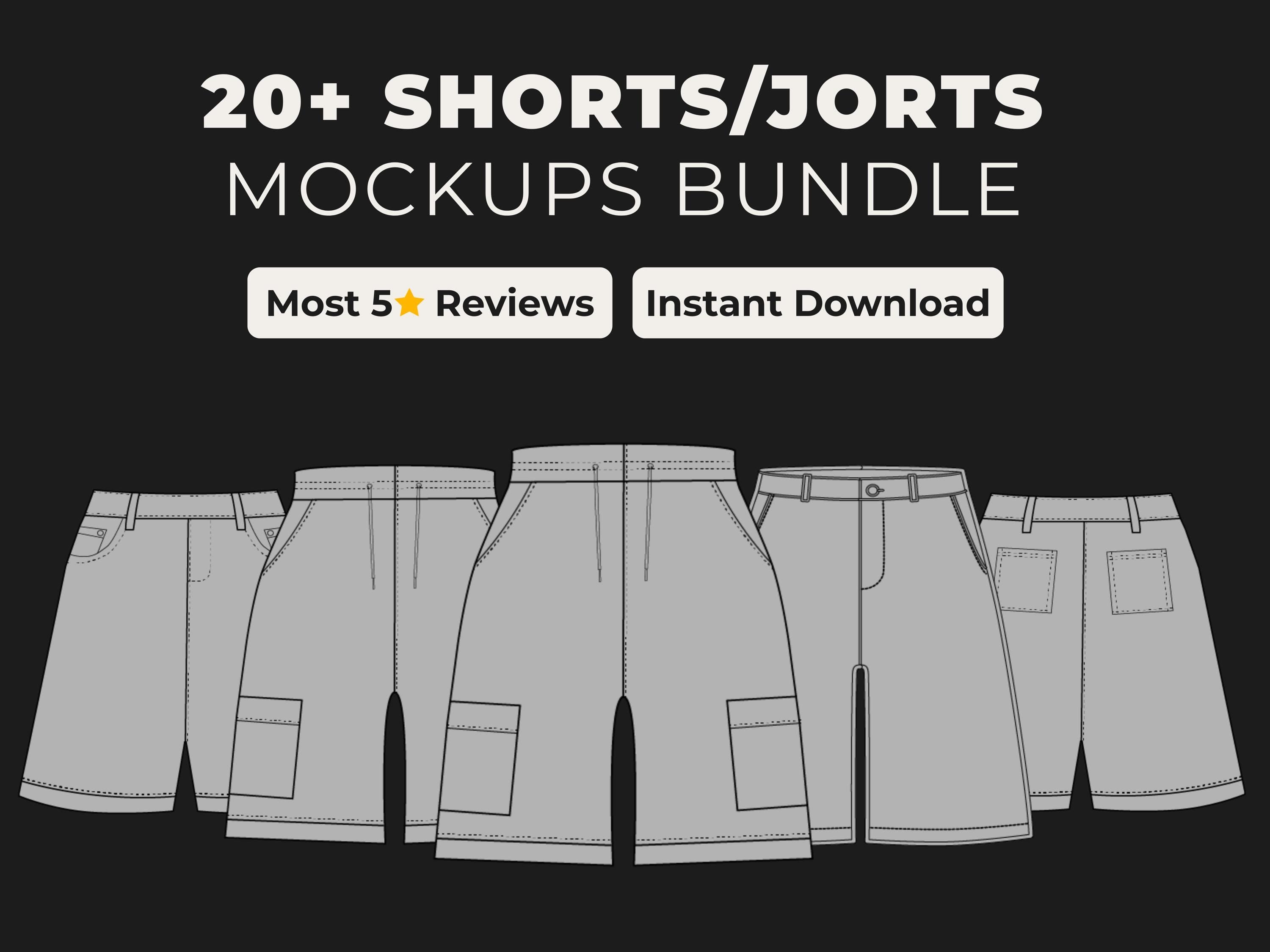 Jorts Mockups Bundle