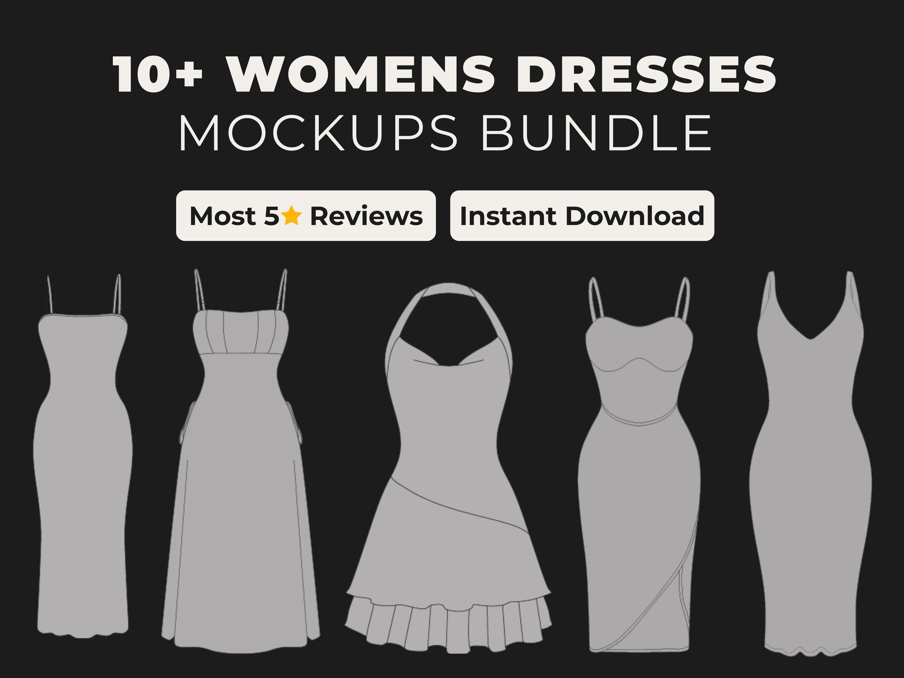 Dresses Mockups Bundle