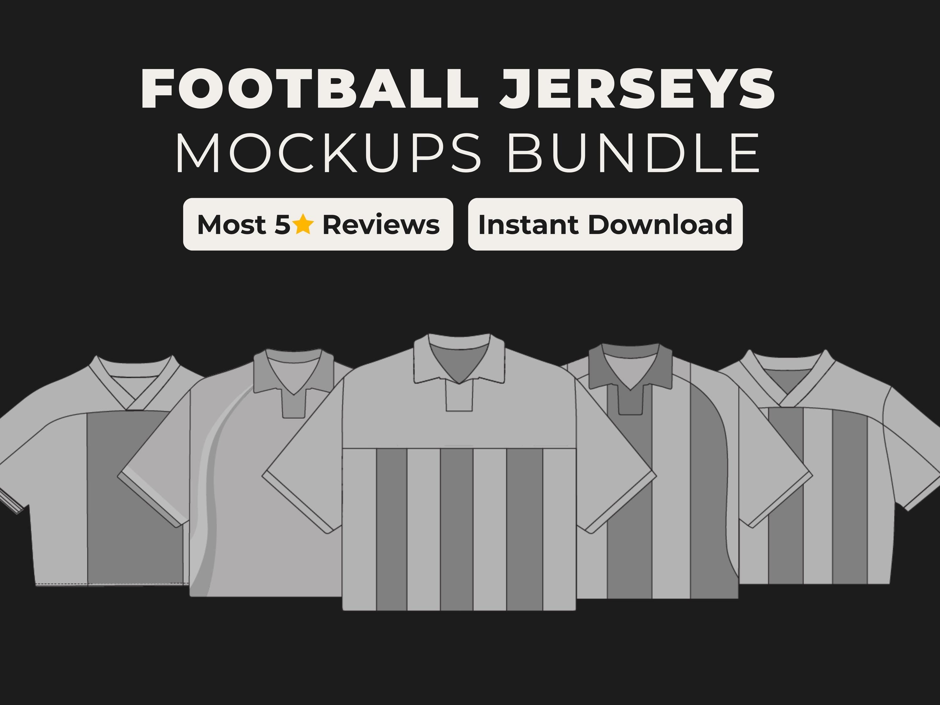 Jerseys Mockups Bundle
