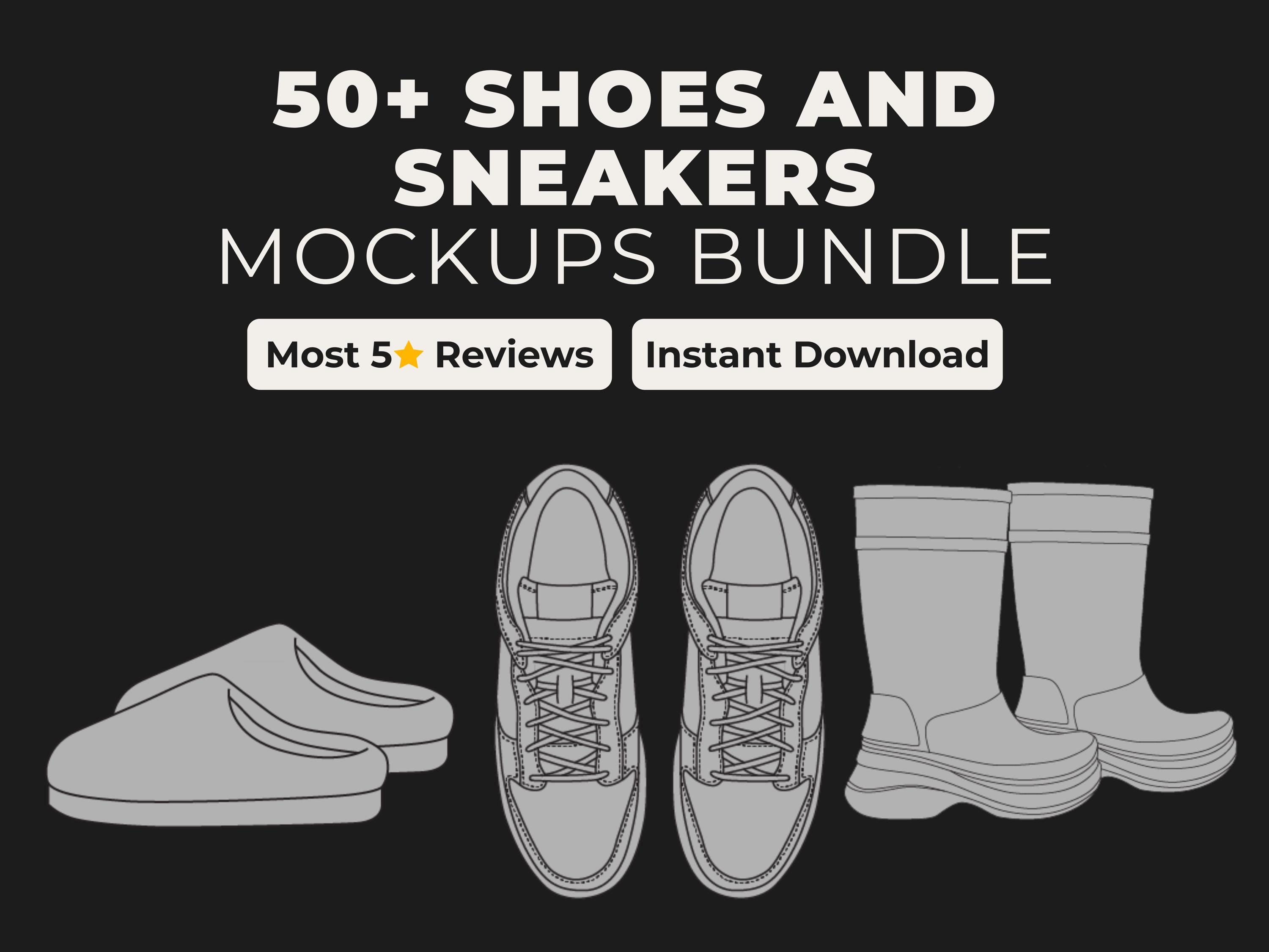 Shoes Mockups Bundle