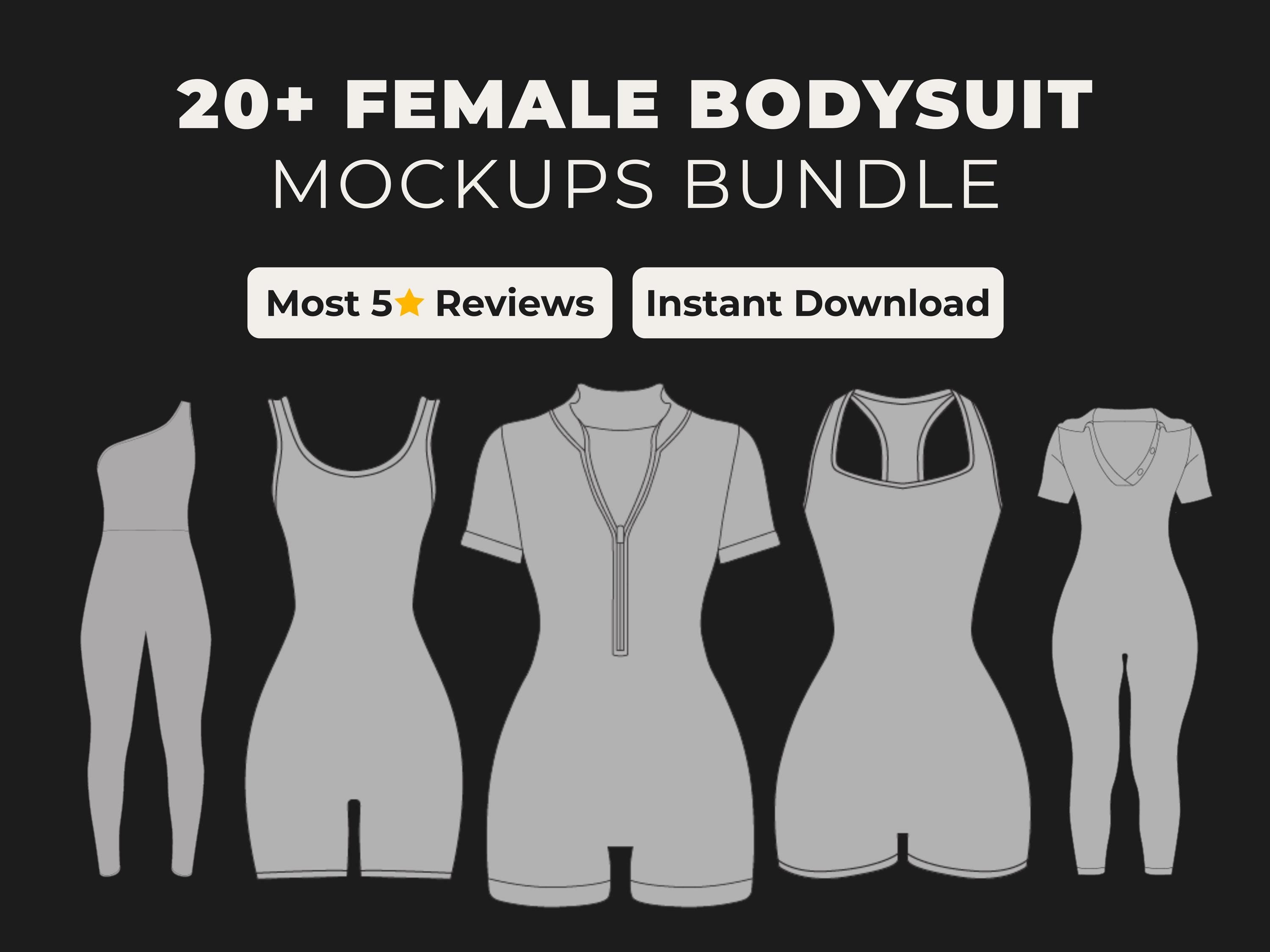 Bodysuits Mockups Bundle