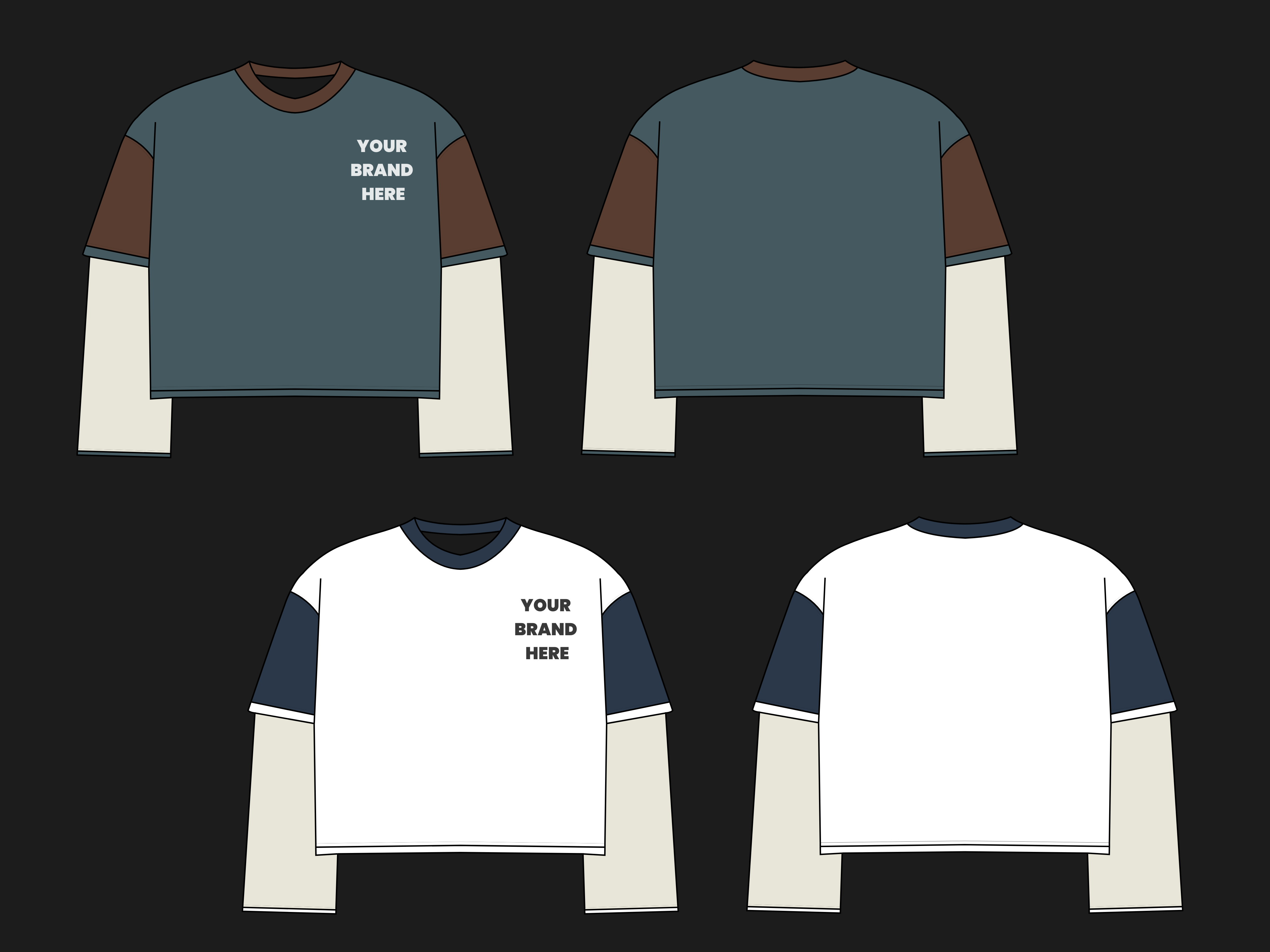 T-Shirts Mockups Bundle