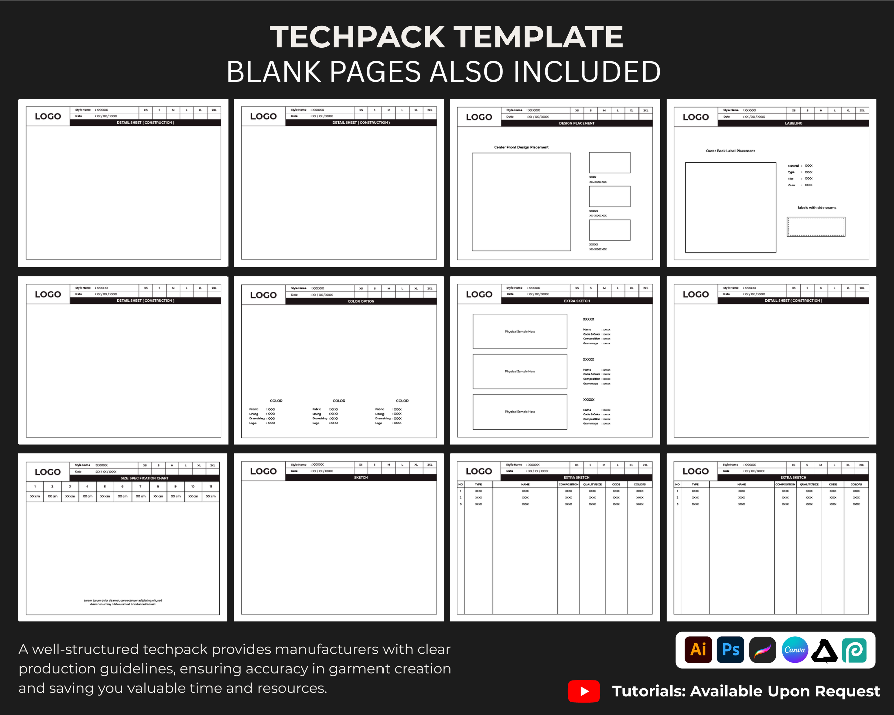 Tech Pack Template