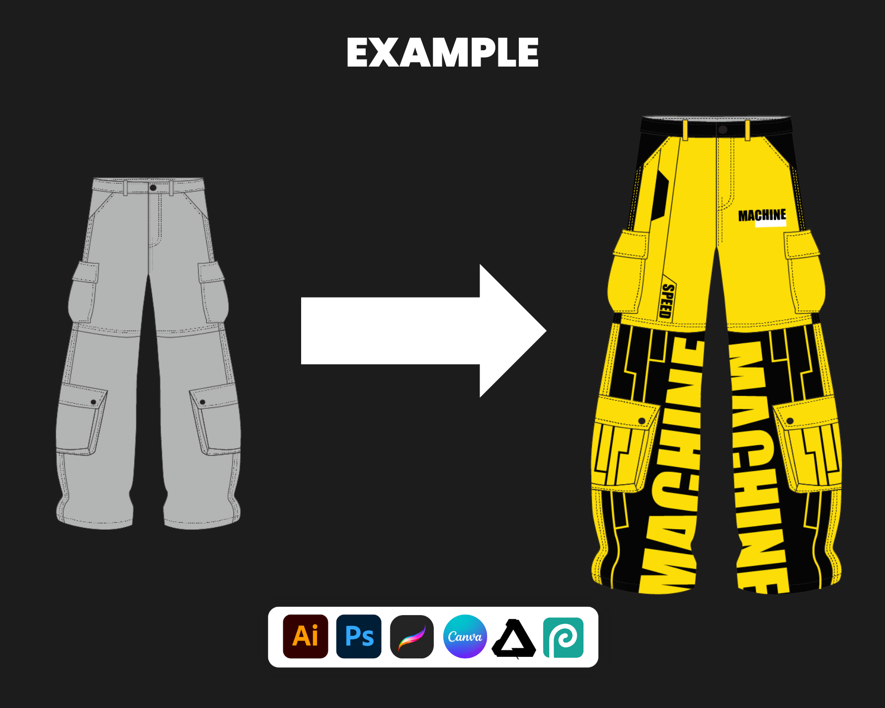 Cargo Pants Mockups Bundle