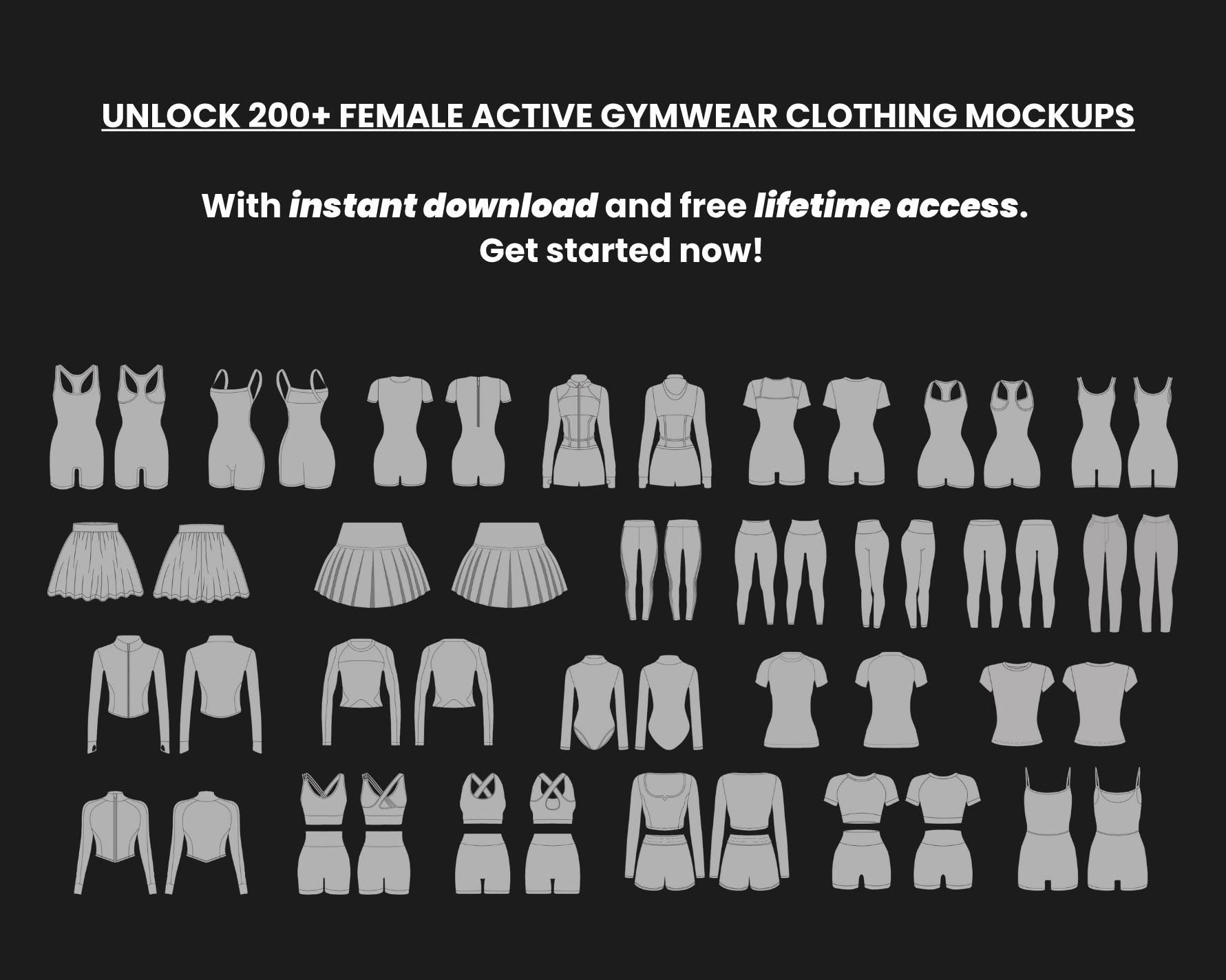 Women's Gymwear Bundle - Urban Distro Default Title Urban Distro