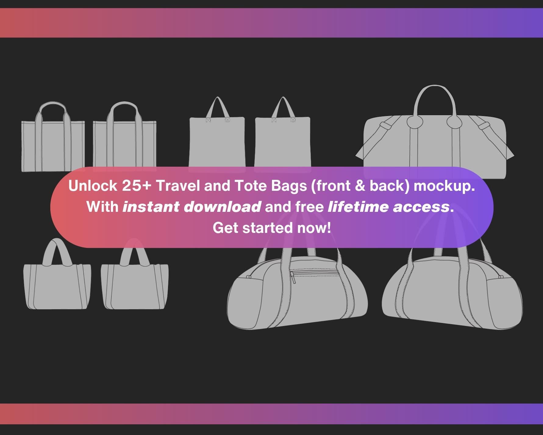 Tote Bags Mockups Bundle