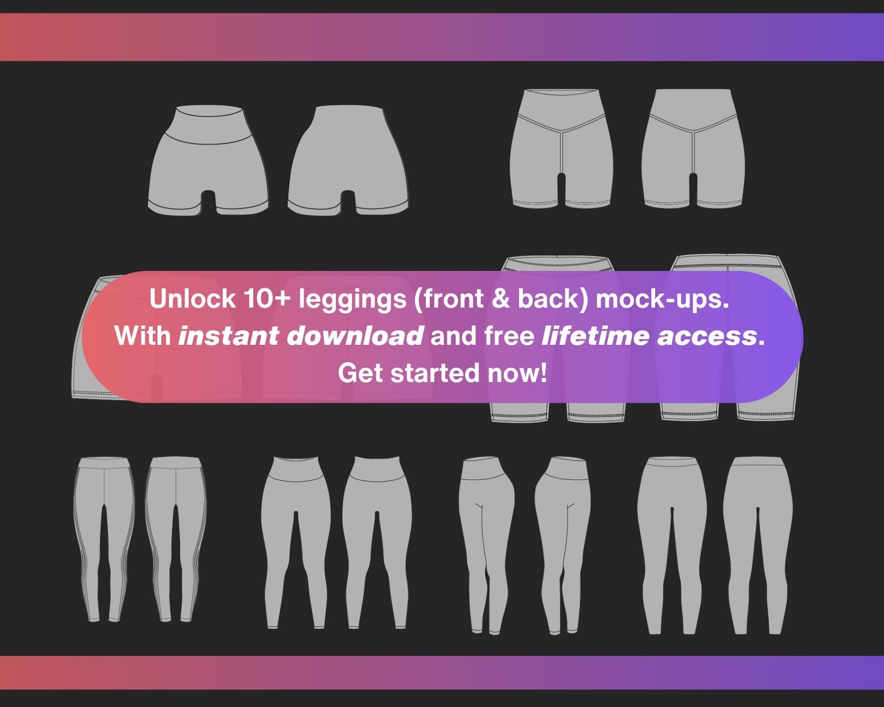 Leggings Mockup Bundle