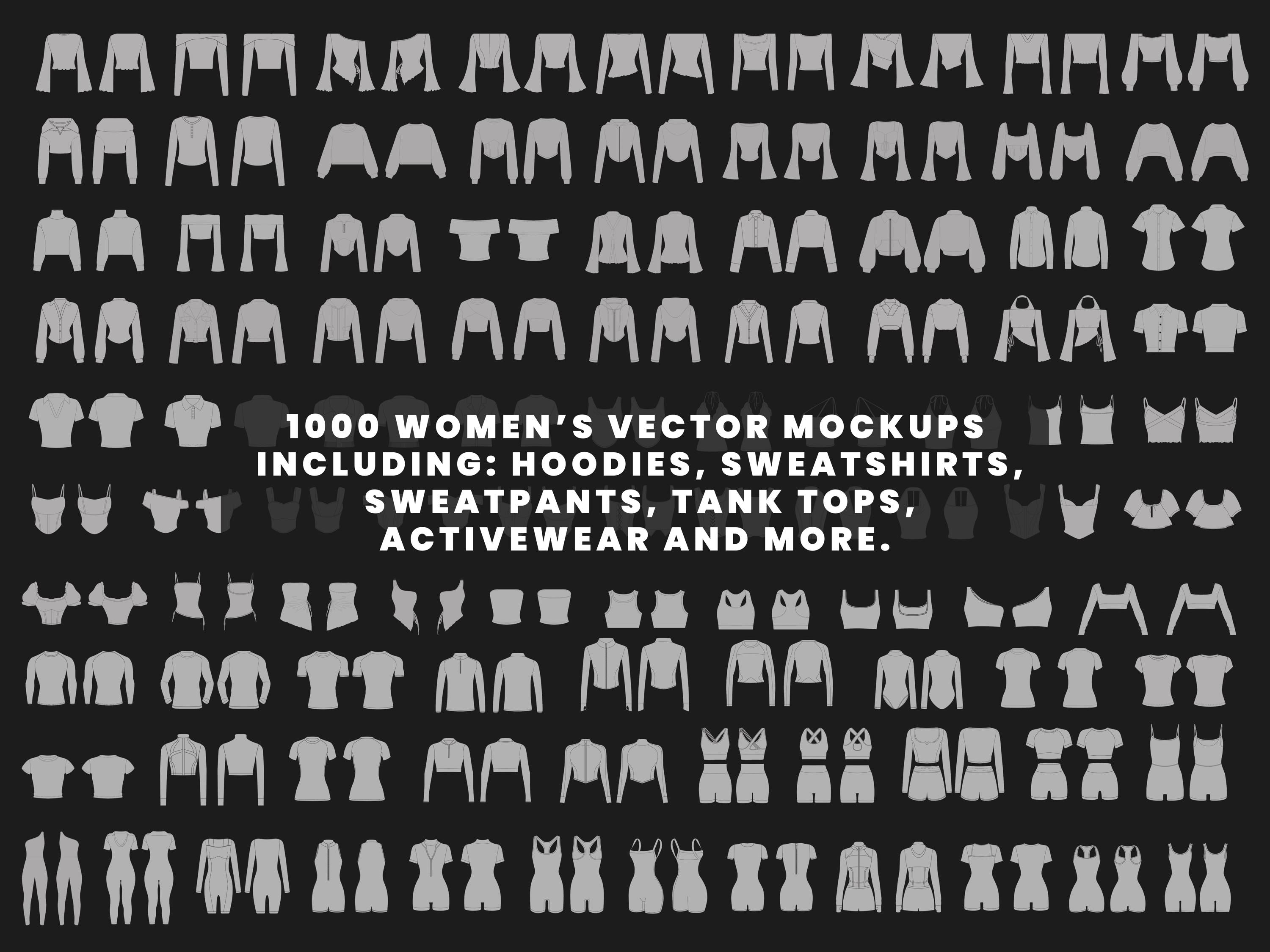 Women’s Mock-Up Pack