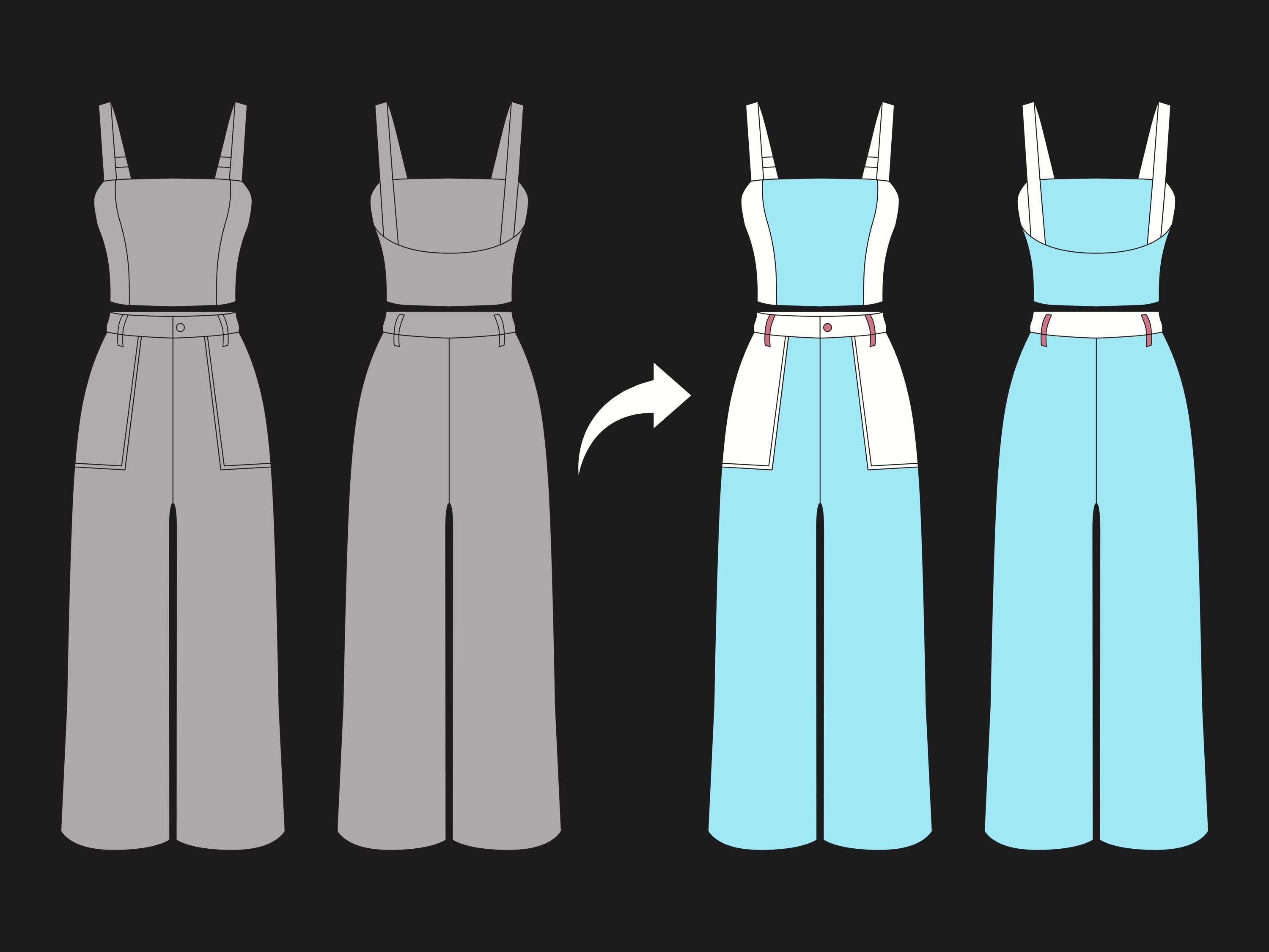 Women’s Mock-Up Pack