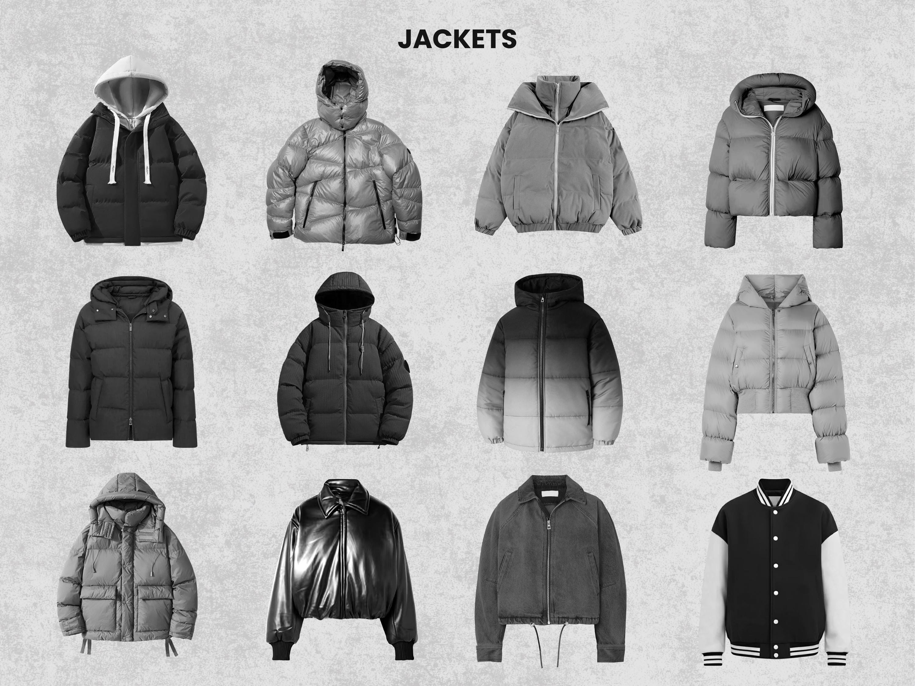 250+ Realistic Mockups Bundle | Streetwear Clothing Mockup pack | Front View