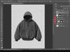 60+ Realistic Hoodies Mockups Bundle | Streetwear Hoodie Clothing Mockup pack | Front View